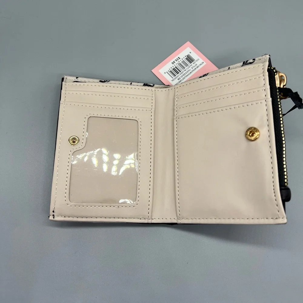 Juicy couture retro vibe bifold wallet